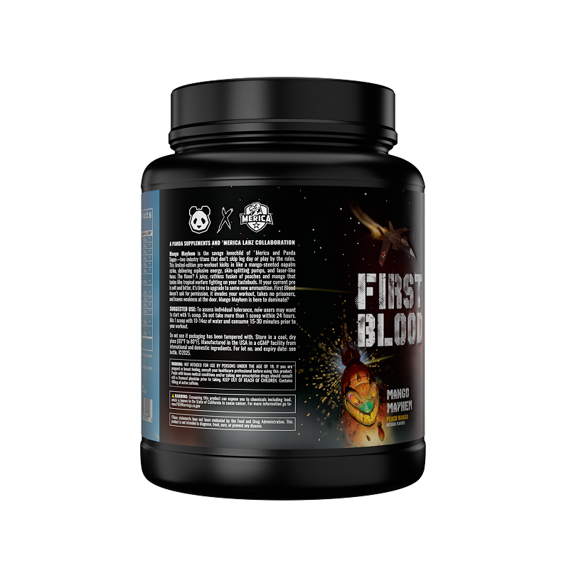 Merica Labz x Panda Supps First Blood