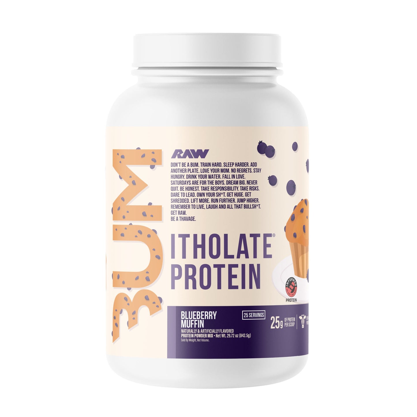 RAW CBUM Itholate Protein