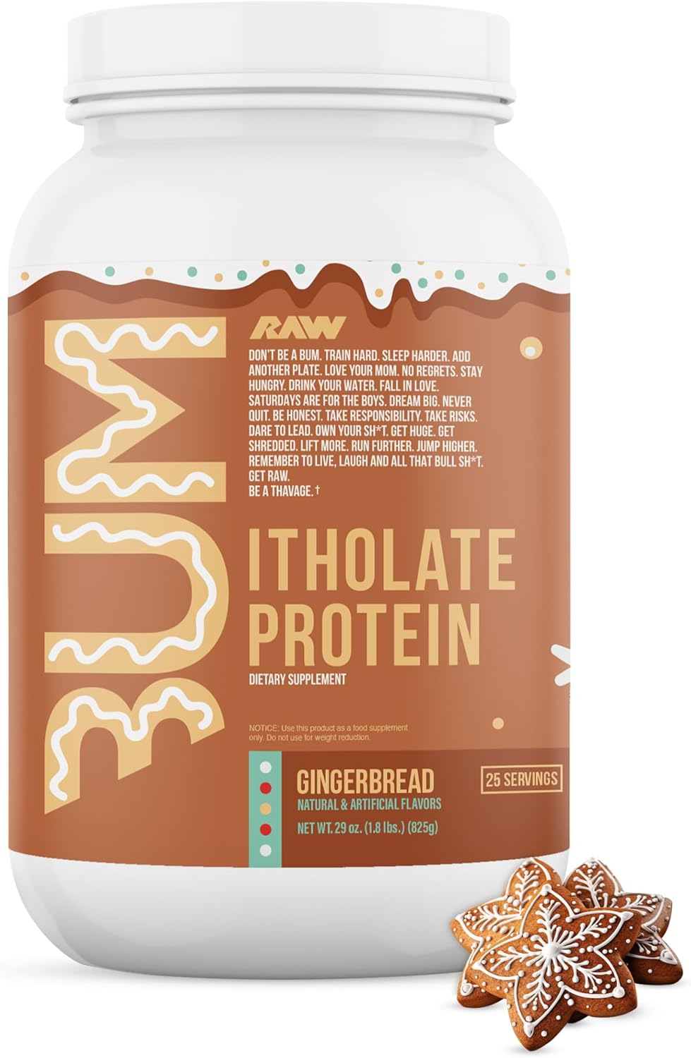RAW CBUM Itholate Protein