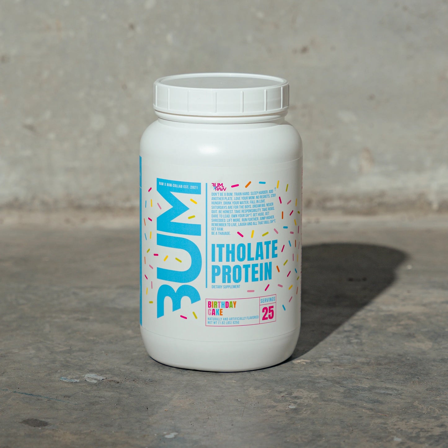 RAW CBUM Itholate Protein