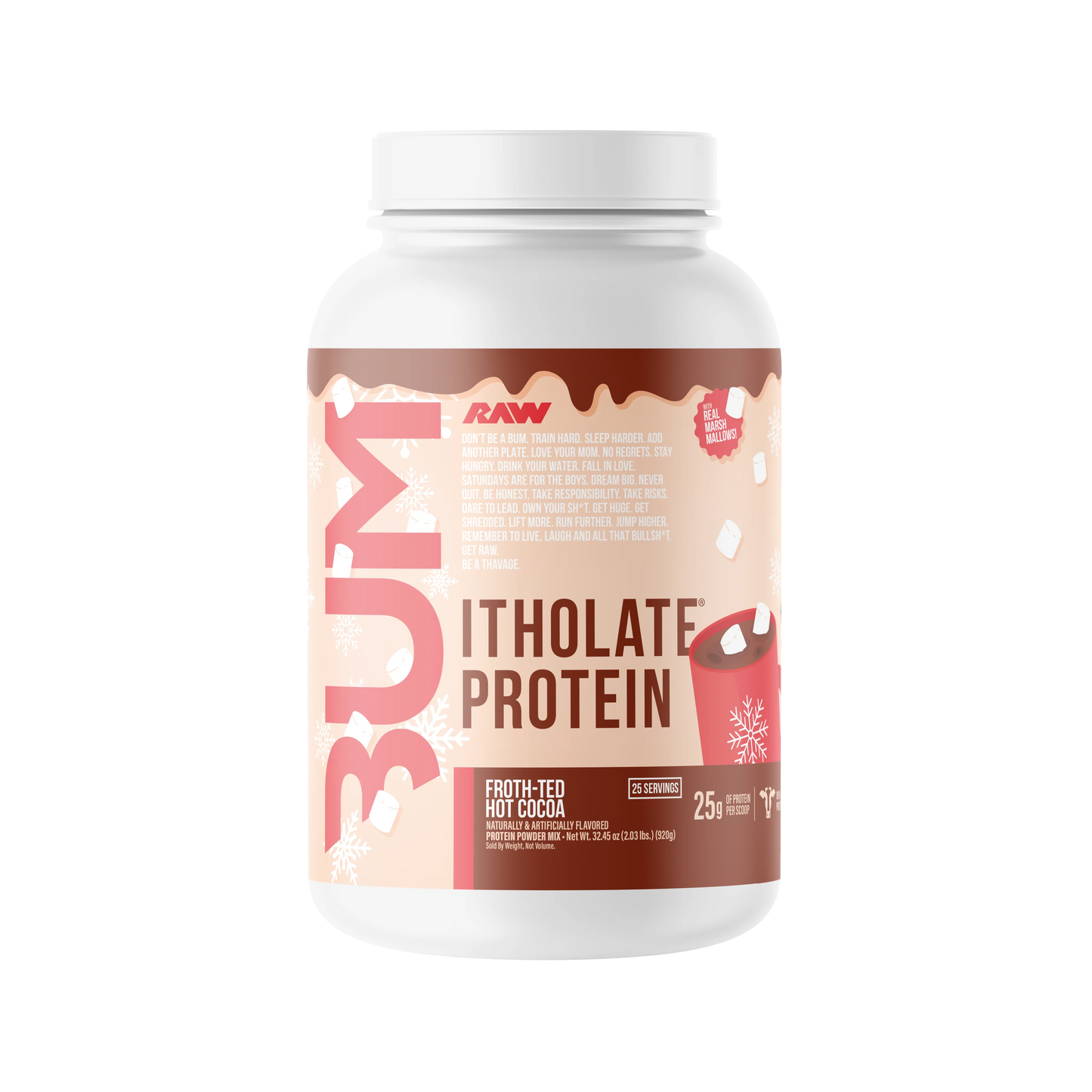 RAW CBUM Itholate Protein