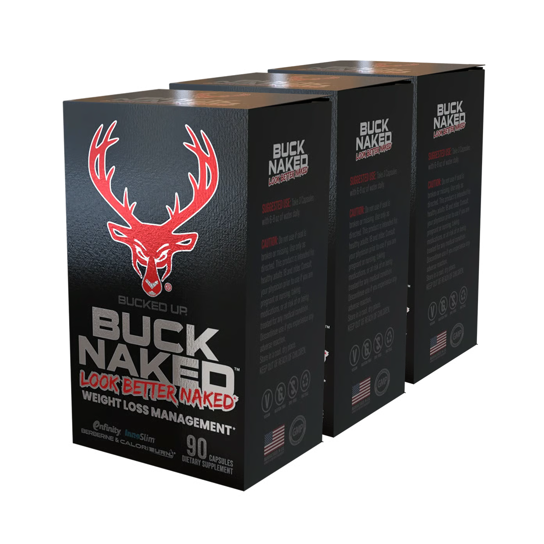 Buy 2 Buck Naked Get 1 FREE