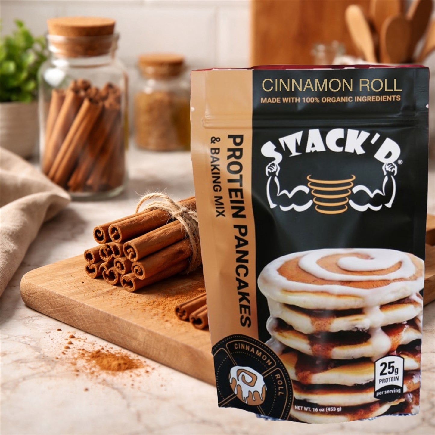 Stack'd Nutrition Protein Pancakes