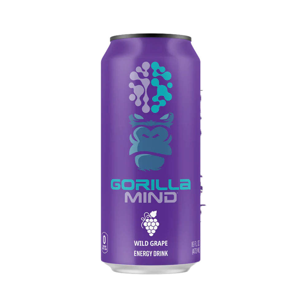 Gorilla Mind Energy Drink (Sold per Can)