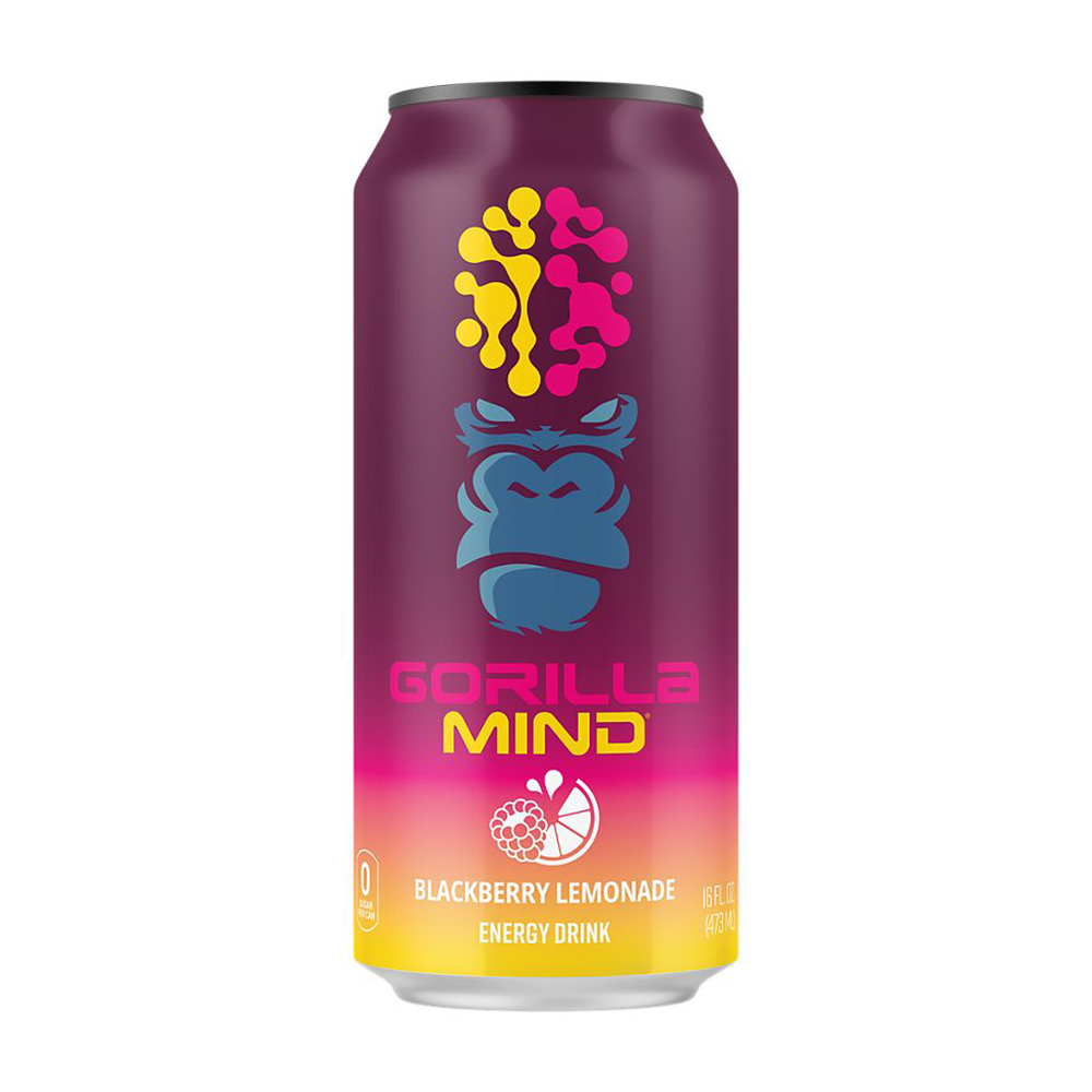 Gorilla Mind Energy Drink (Sold per Can)