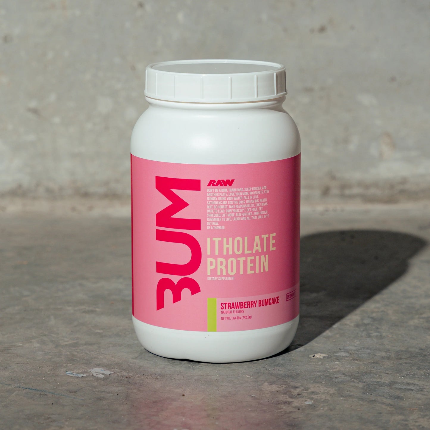 RAW CBUM Itholate Protein