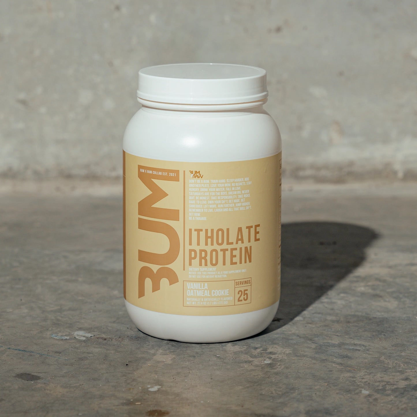 RAW CBUM Itholate Protein