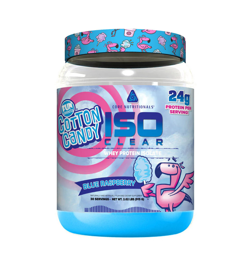 Core ISO Clear Fun Sweets® Blue Raspberry