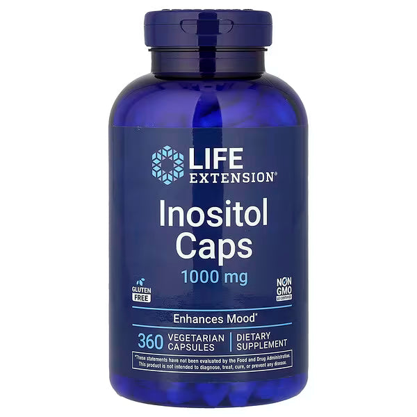 Life Extension Inositol 1000mg Best By 10/2026