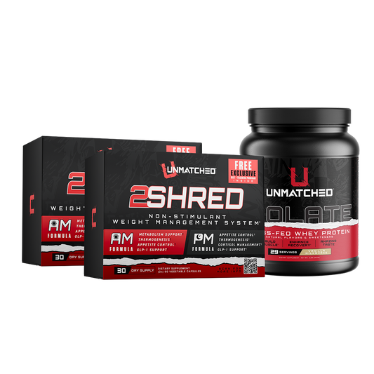 Buy 2 Boxes of 2SHRED Get FREE Isolate