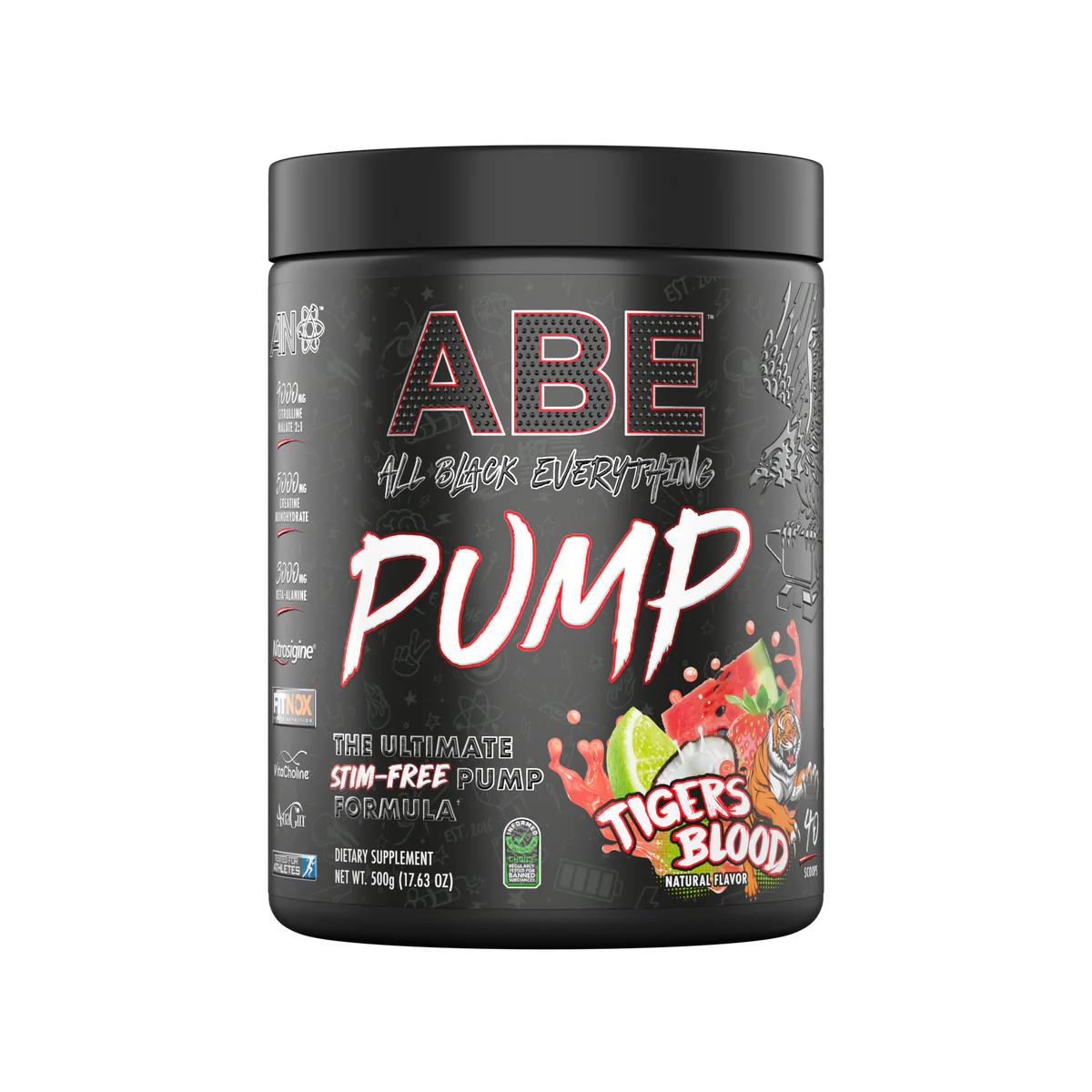 ABE Pump Zero Stim Pre-Workout