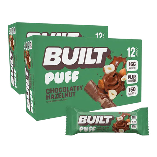 Buy 1 Built Puff Chocolate Hazelnut Get 1 at 50% Off
