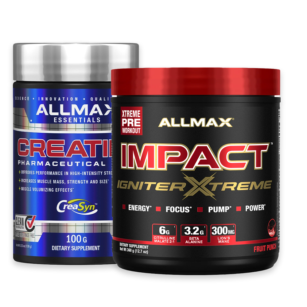 Allmax Impact Igniter Xtreme with FREE Allmax Creatine