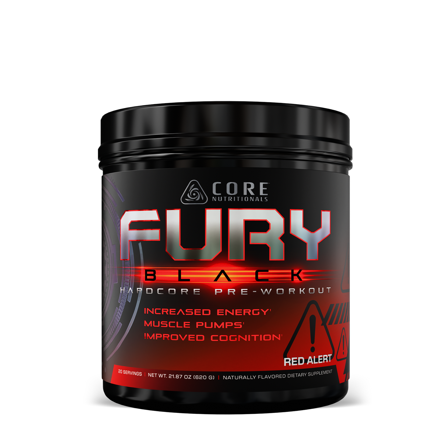 Core Nutritionals Fury Black