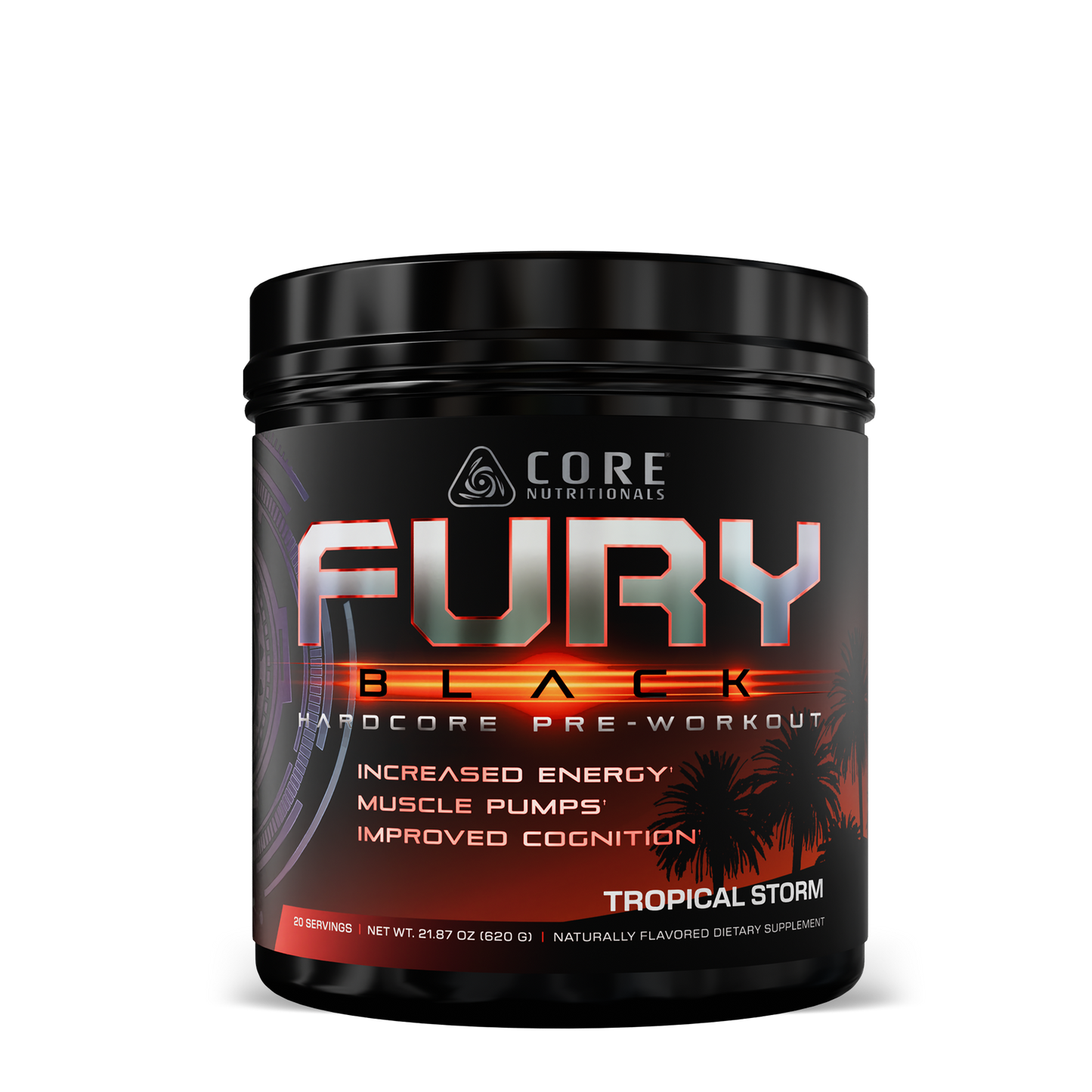 Core Nutritionals Fury Black