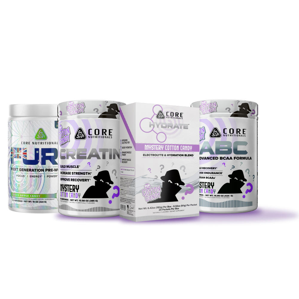 All 3 Core Nutritionals Mystery Flavor Products For ONLY $89.99 get FREE Fury AUS