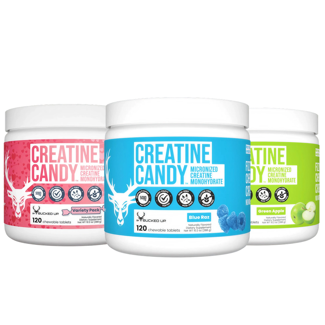 Bucked Up Creatine Candy Buy 2 Get 1 FREE