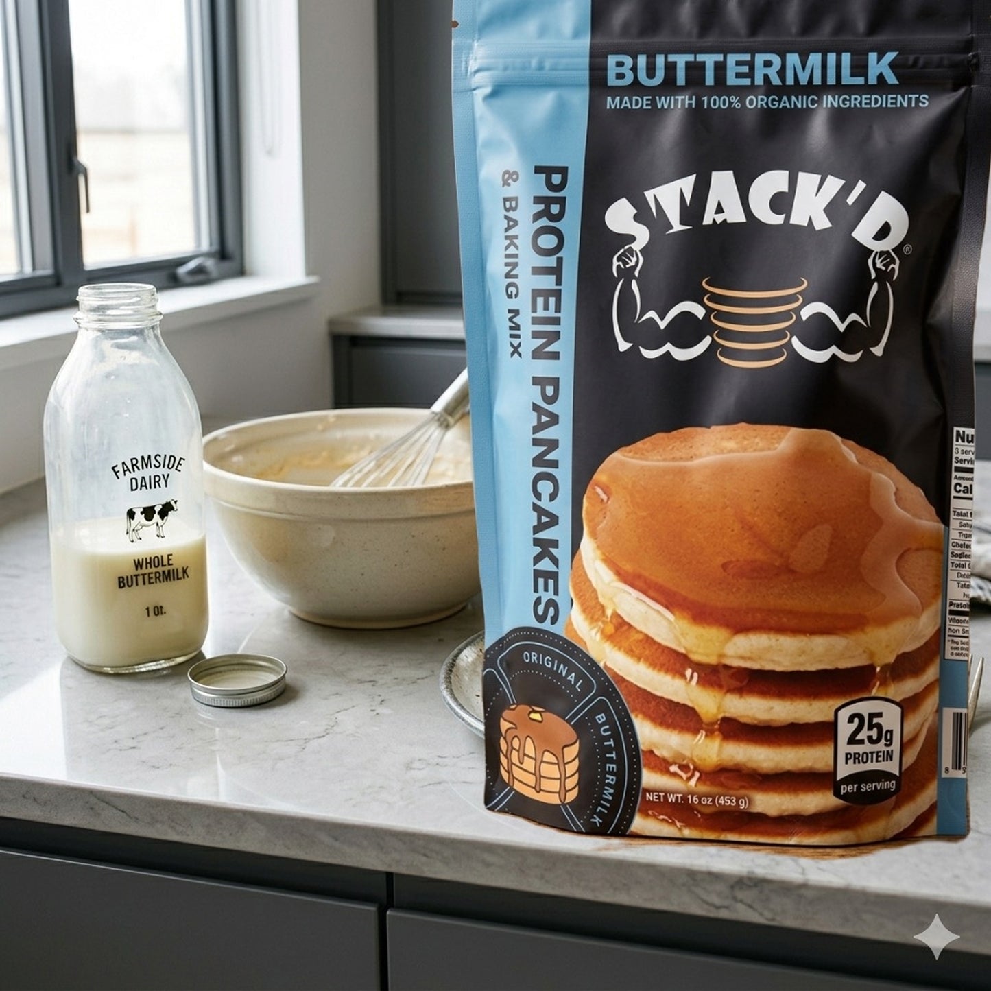 Stack'd Nutrition Protein Pancakes