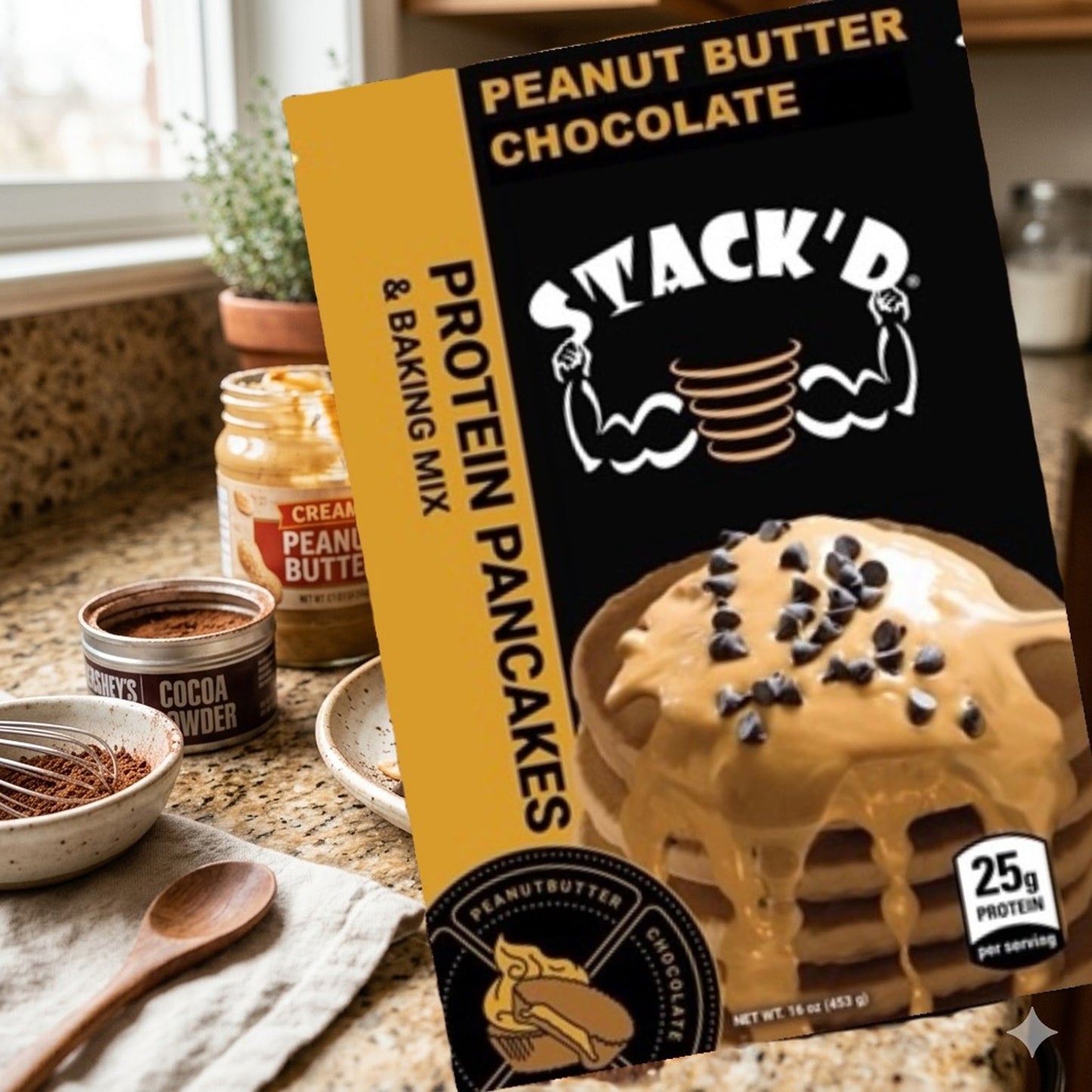 Stack'd Nutrition Protein Pancakes