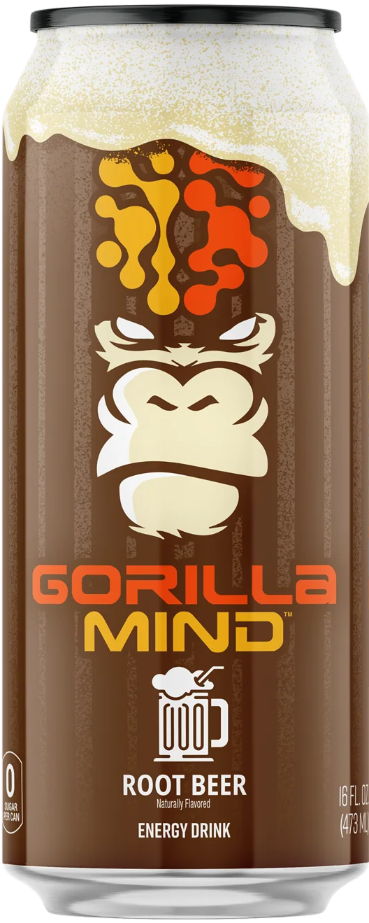 Gorilla Mind Energy Drink (Sold per Can)