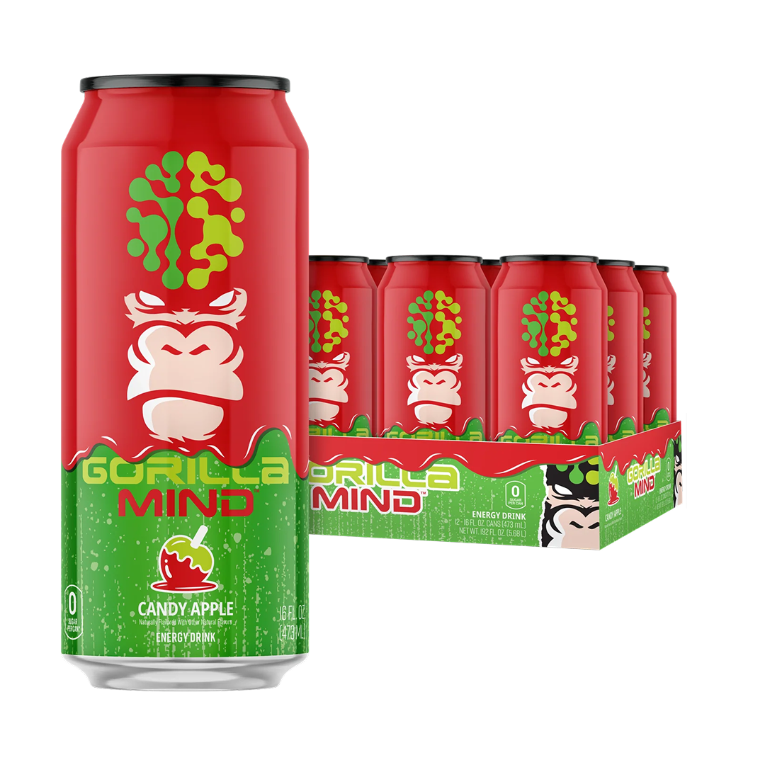Gorilla Mind Energy Drink (Sold per Can)