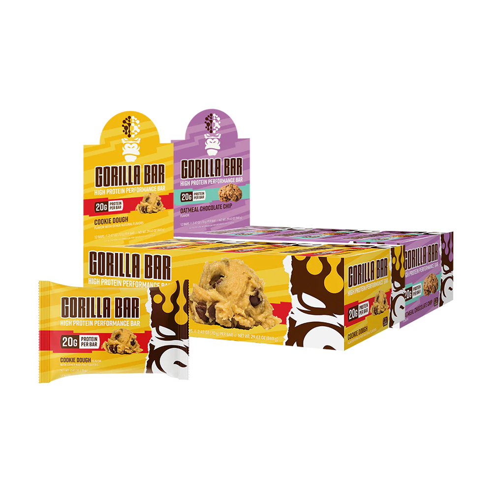 Buy 1 Get 1 Gorilla Mind Protein Bar (Box)