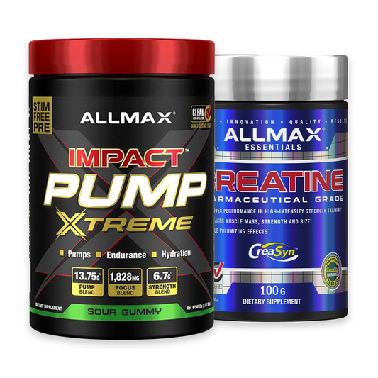 Allmax Impact Pump Xtreme with Free Allmax Creatine 100g