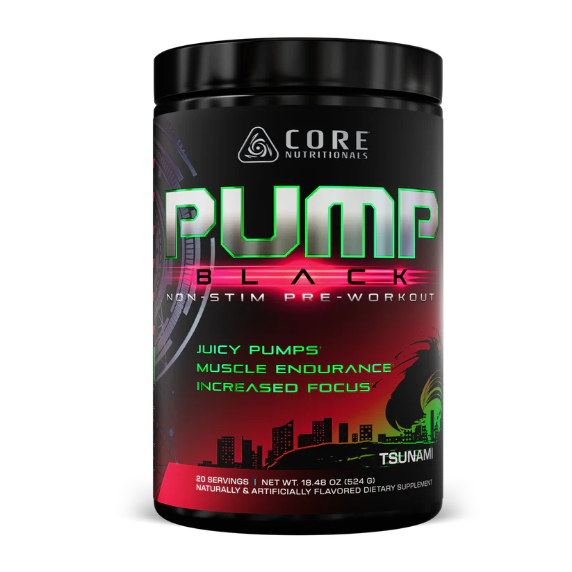 Core Nutritionals Pump Black