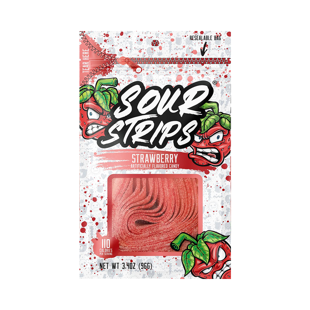 Sour Strips Strawberry